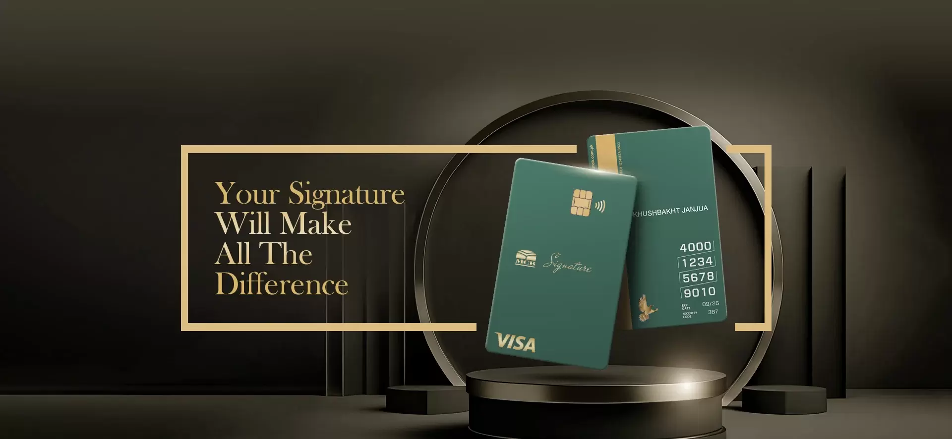 MCB Visa Signature Debit Card