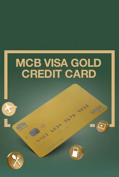 MCB Visa Gold Credit Card