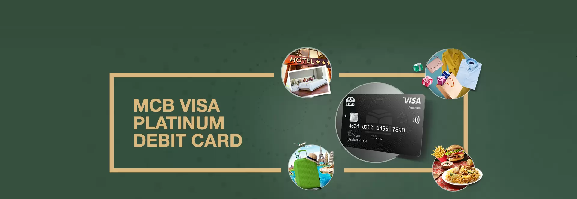 MCB Visa Platinum Debit Card